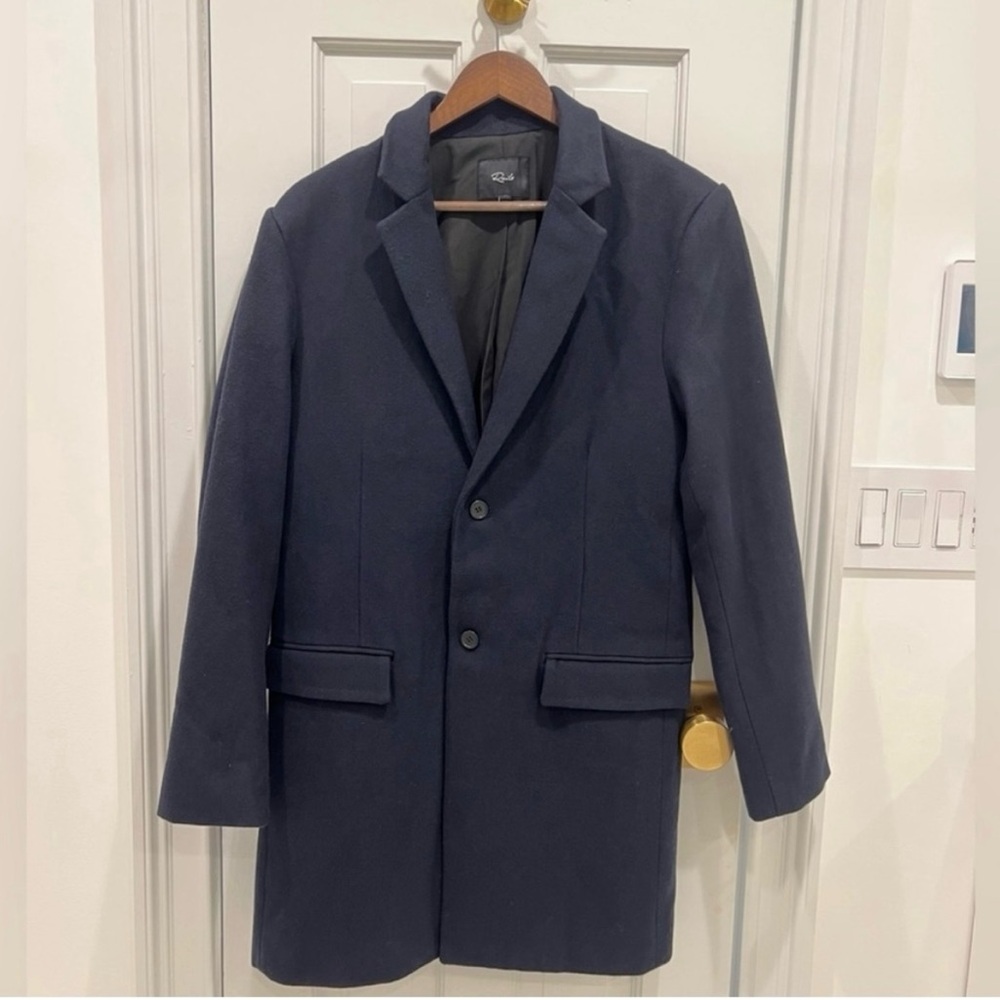 Rails Men's Lark Classic Coat in Navy Size M - Picture 6 of 8